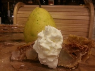 Fall Flavor- Pear Custard Pie