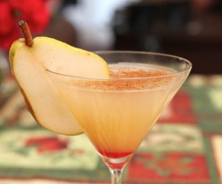 Fall Flavor - Cinnamon Pear Martini 