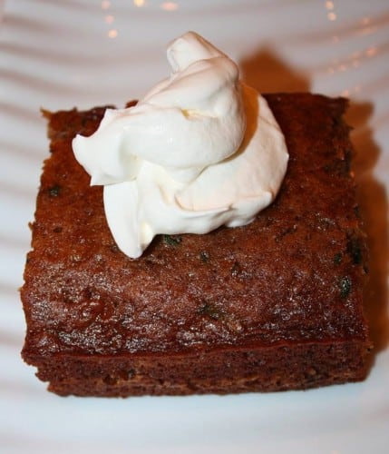 Zucchini gingerbread