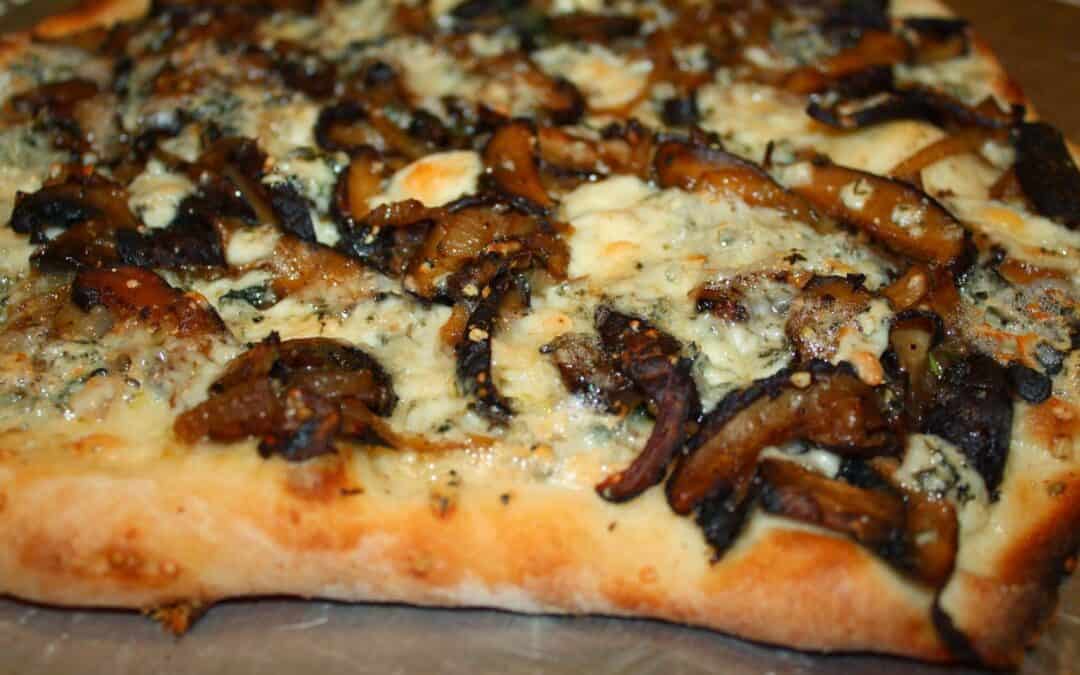 Cremini Blue Cheese Wild Mushroom Sage Olive Oil Flatbread