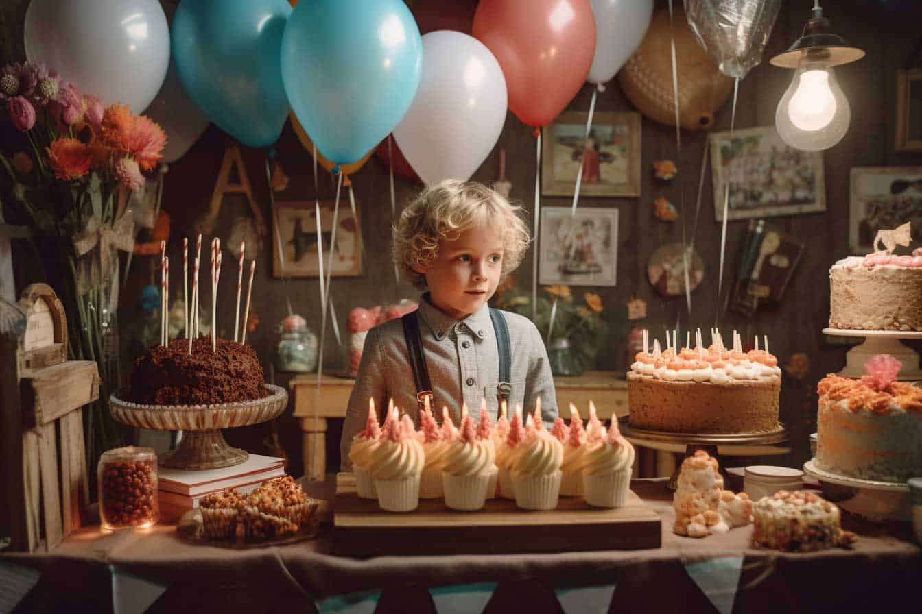 Leaning Ladder birthday parties